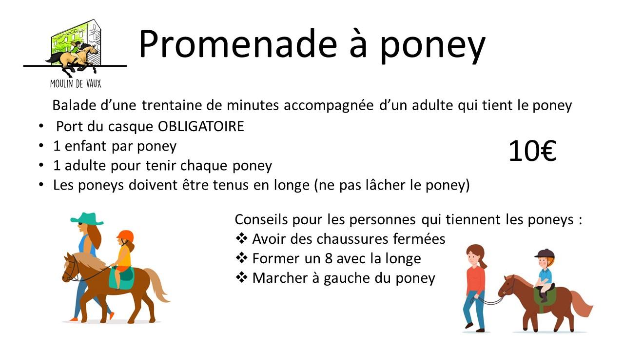 Pancarte balade poney 1